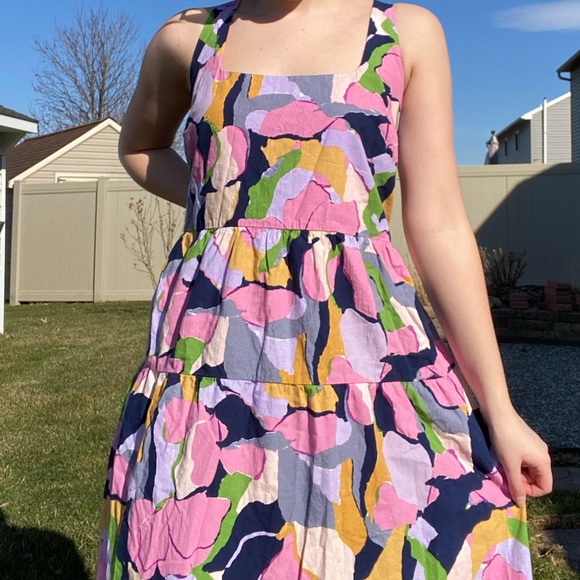 Colorful Midi Dress - Picture 5 of 8